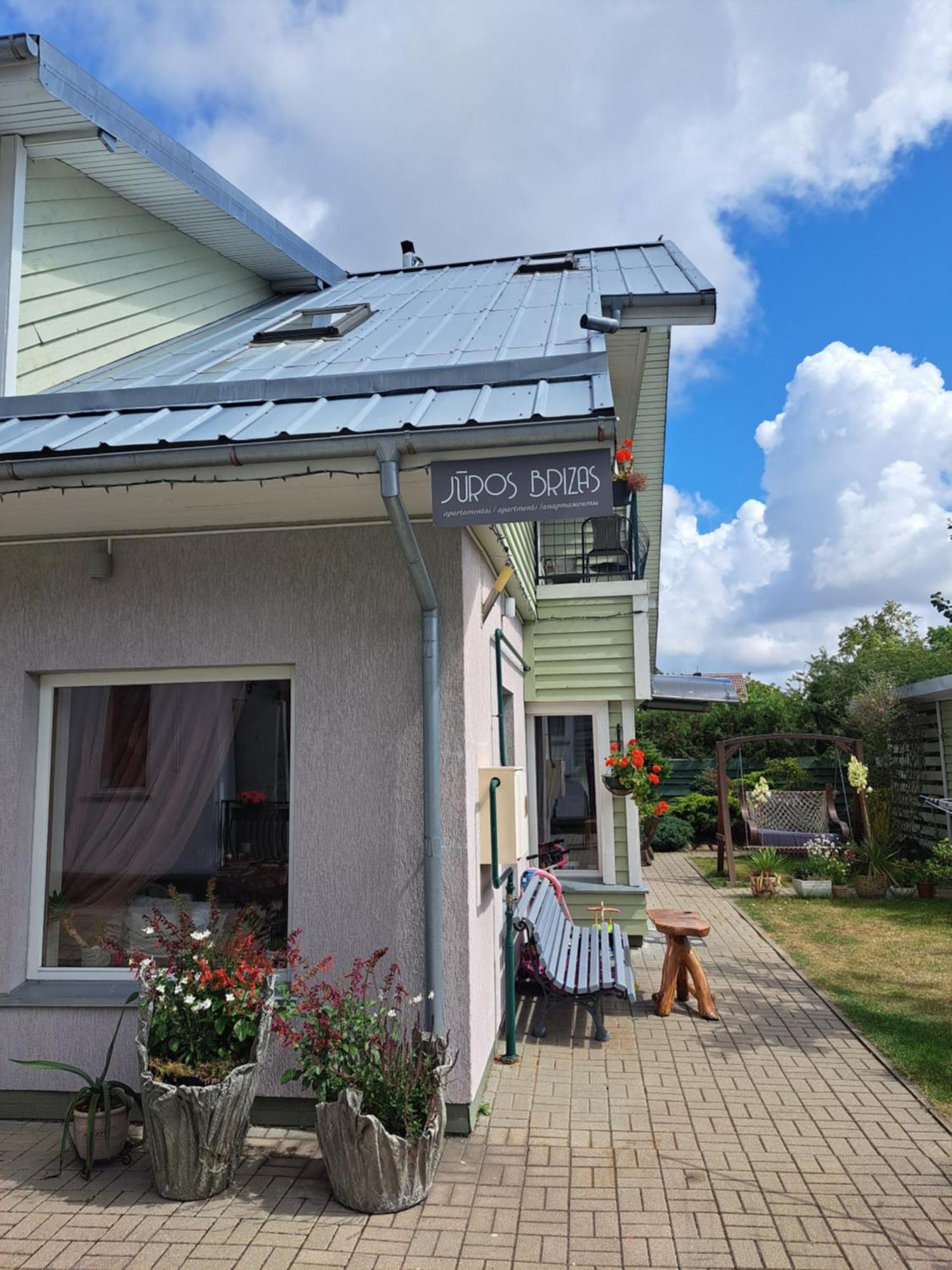 Apartament Juros Brizas Połąga Zewnętrze zdjęcie